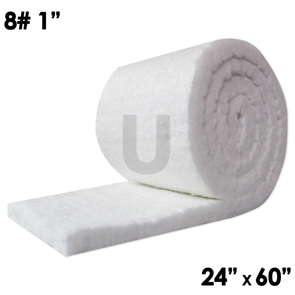 UniTherm Ceramic Fiber Blanket, 8lb, 1