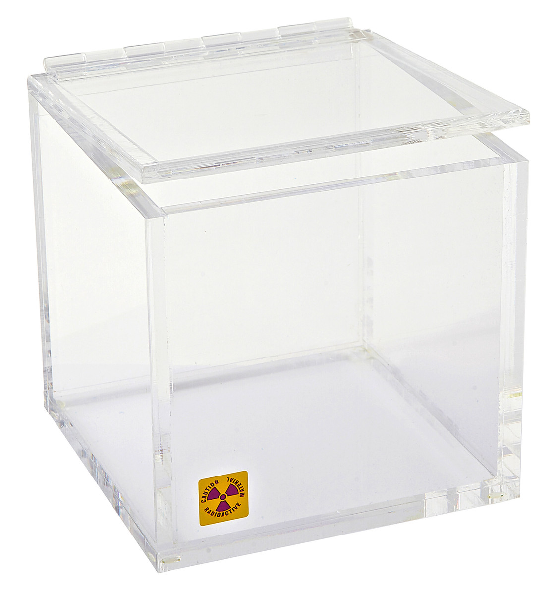Beta Waste Bin and Storage Box for Radioactive Material, 6" x 6"