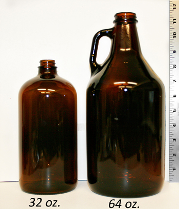 overview glass plastic container size conversion chart