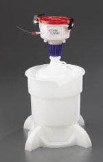 Labware CP Lab Safety's ECO Funnel® prevents spent solvents from evaporating.