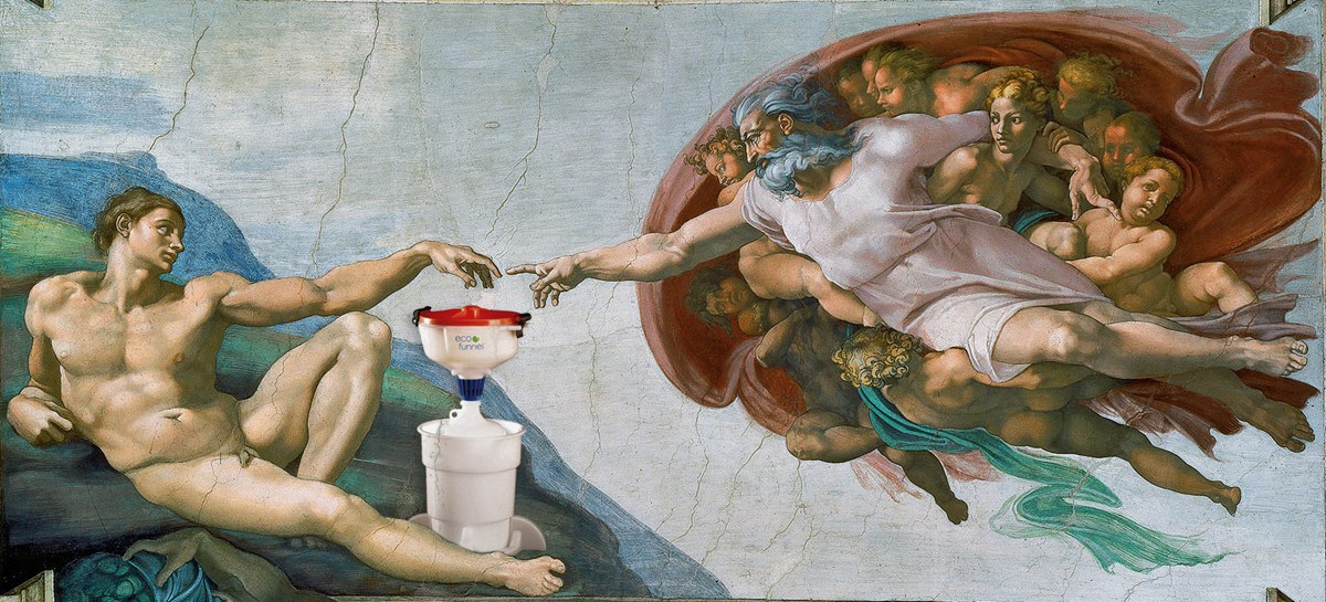 Sistine Chapel, Birth of ECO Funnel, Michelangelo