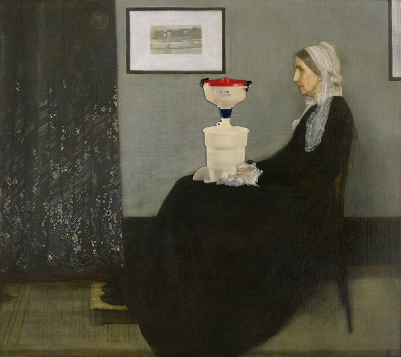 Whistler's Mother and her ECO Funnel, Whistler